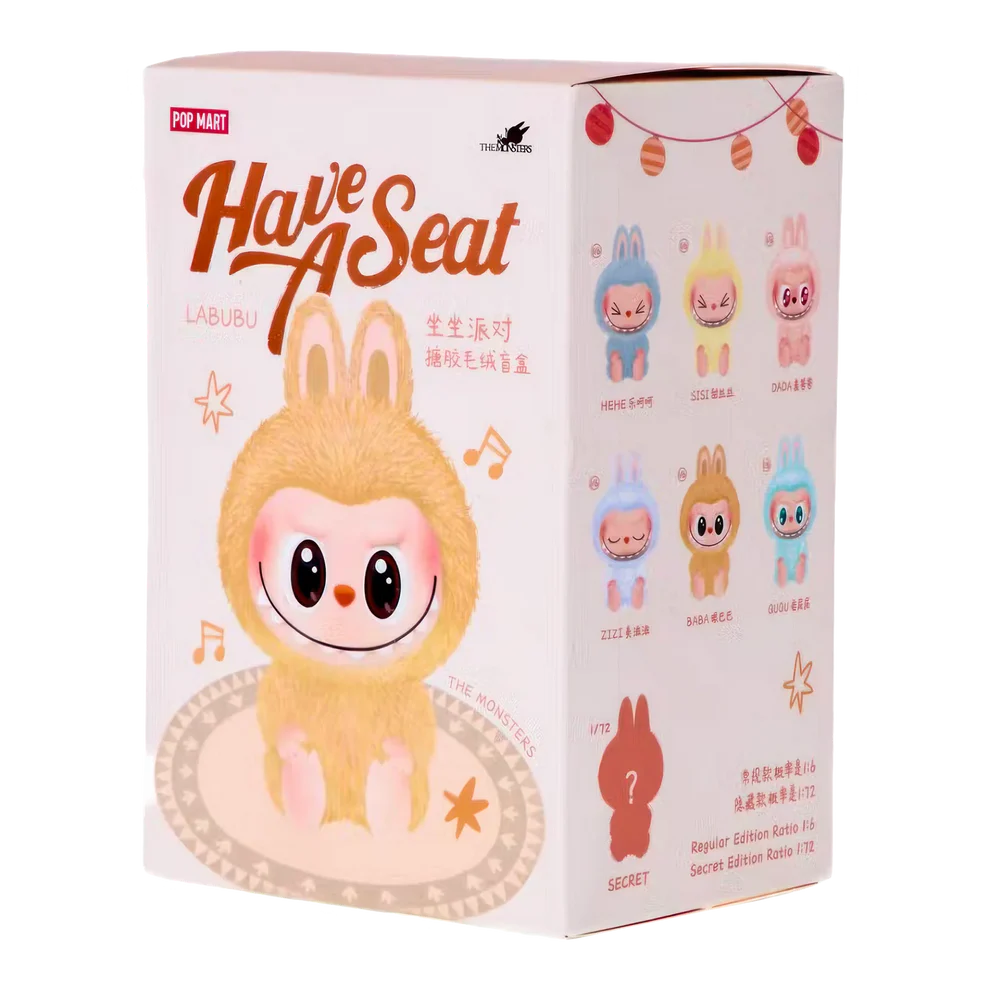 Pop Mart Labubu The Monsters Have a seat Blind box